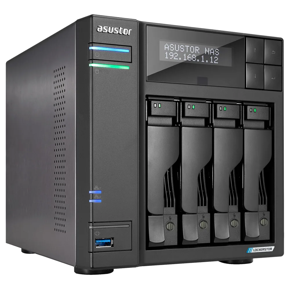ASUSTOR Lockerstor 4 Gen2 AS6704T - vue 2