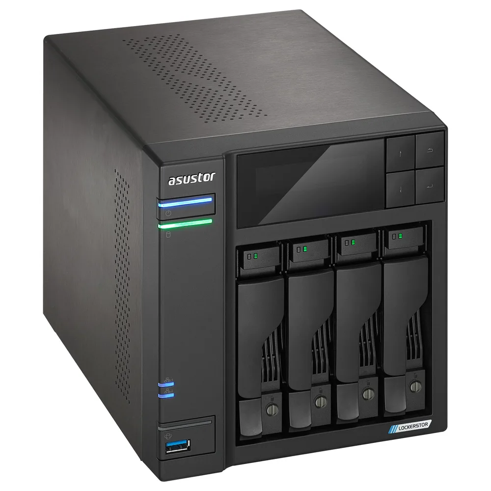 ASUSTOR Lockerstor 4 Gen2 AS6704T - vue 3