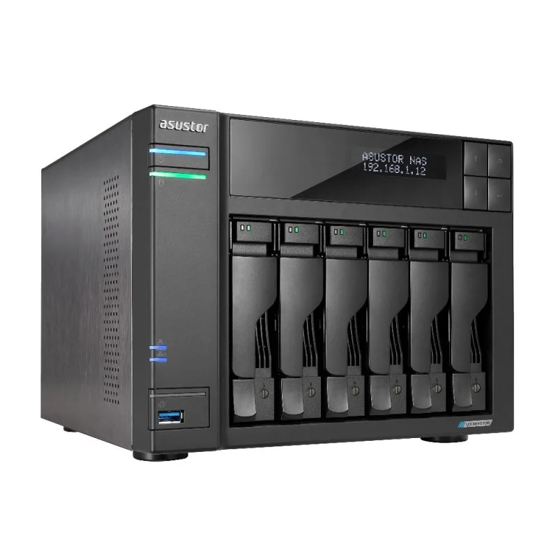 ASUSTOR Lockerstor 6 Gen2+ NAS 6 baies - vue 2