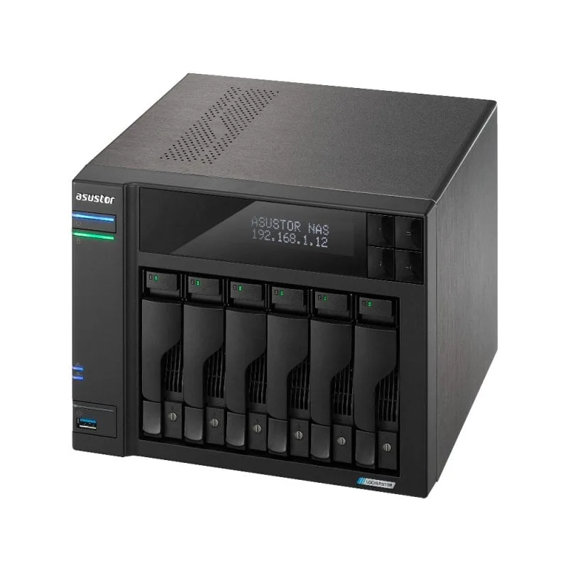 ASUSTOR Lockerstor 6 Gen2+ NAS 6 baies - vue 4