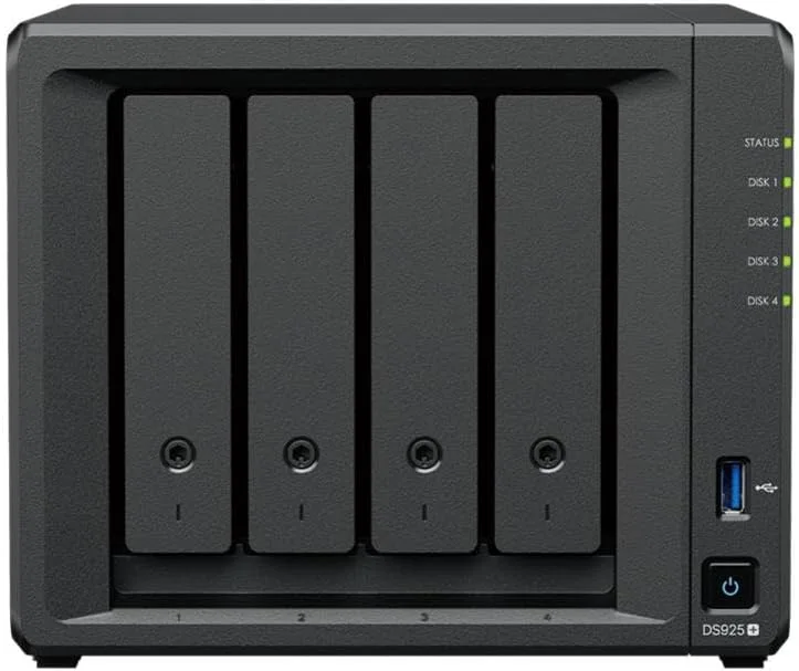 NAS Synology DS925+ 4 baies - vue 2
