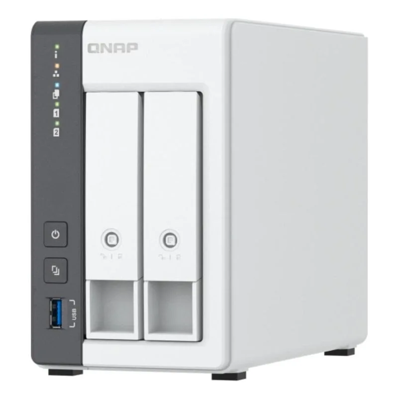 QNAP TS-216G - Serveur NAS 2 baies - vue 1