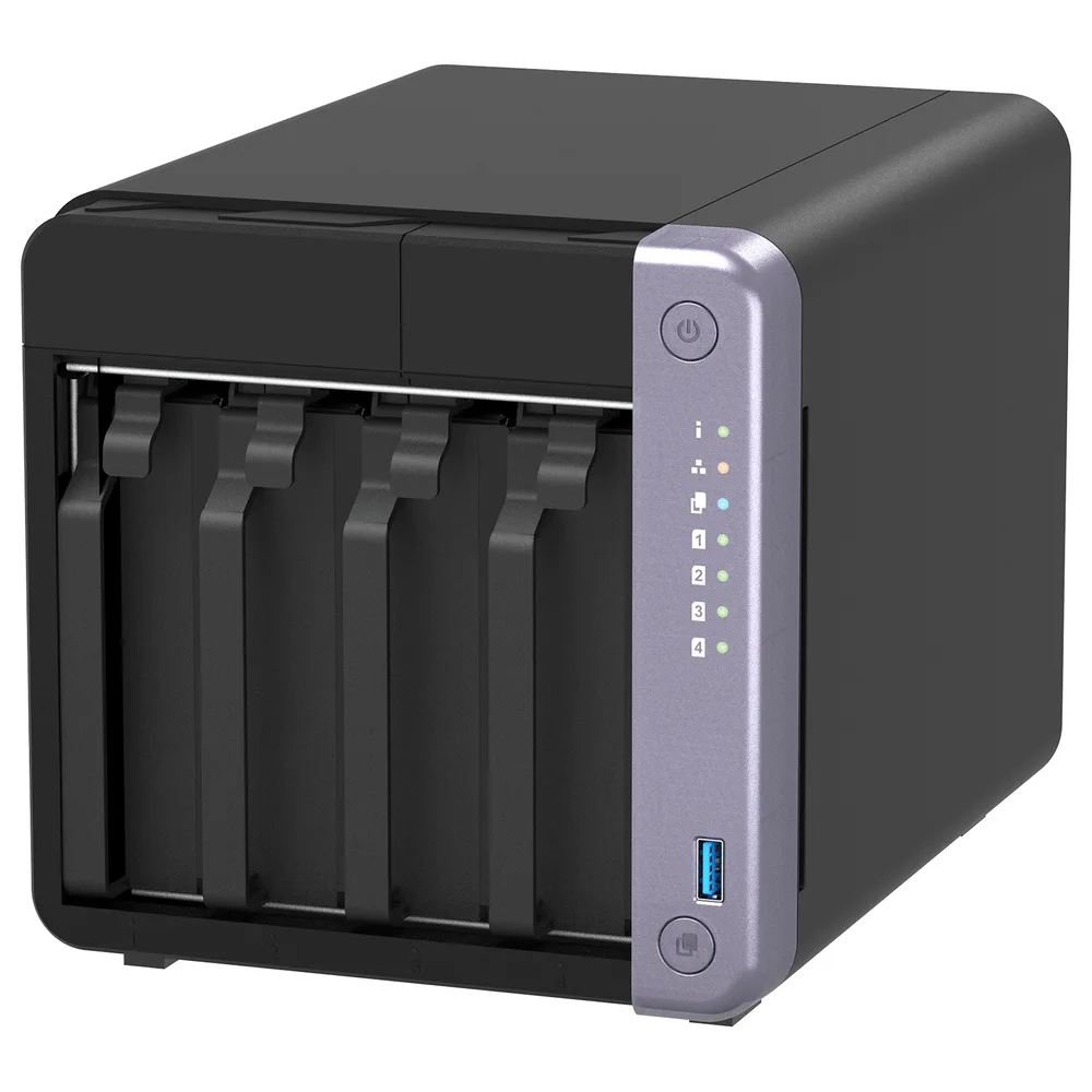 QNAP TS-432X-4G NAS 4 baies - vue 4