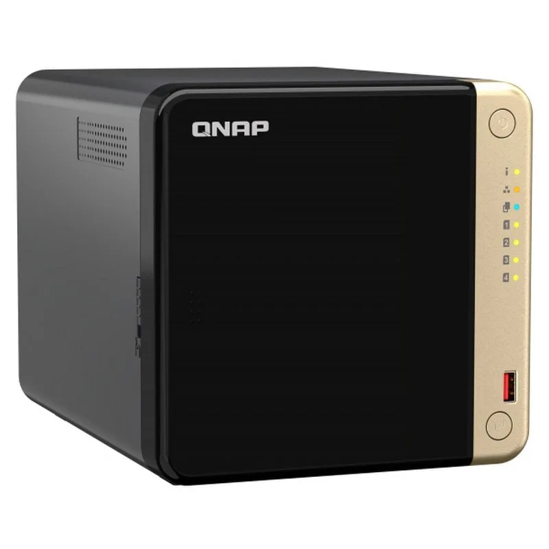 QNAP TS-464 NAS 4 Baies - vue 2