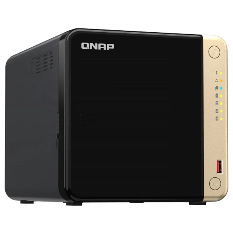QNAP TS-464 NAS 4 Baies - vue 3