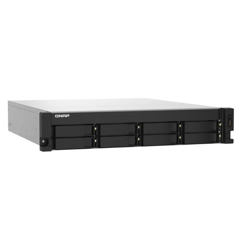 QNAP TS-832PXU - Serveur NAS 8 baies - vue 4