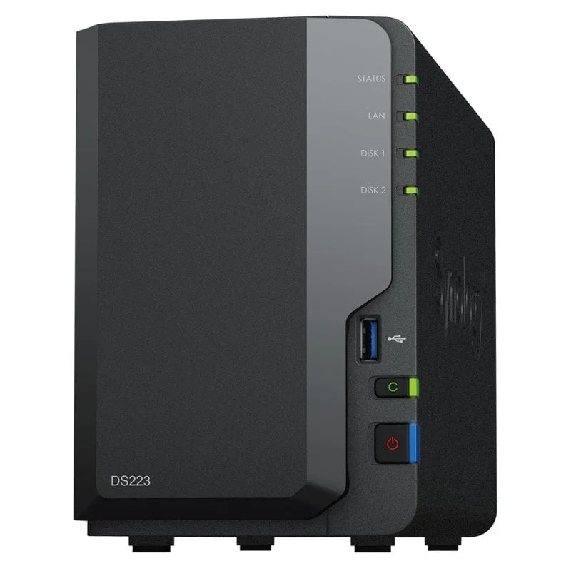 Serveur NAS Synology DS223 - vue 2
