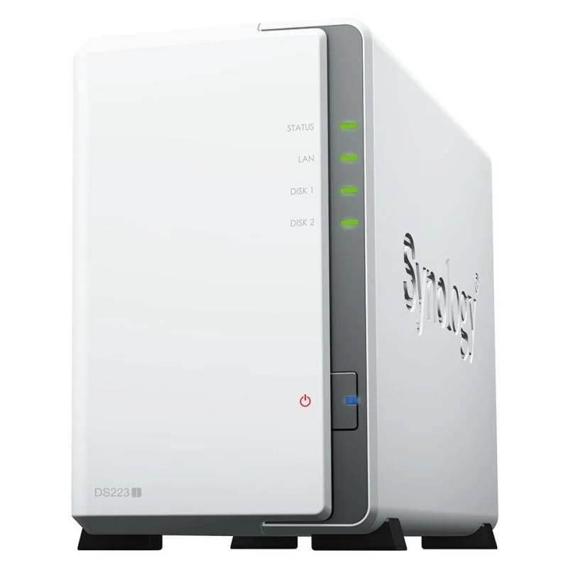 Serveur NAS Synology DS223J 2 baies - vue 1