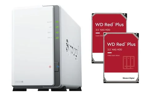 Serveur NAS Synology DS223J 2 baies