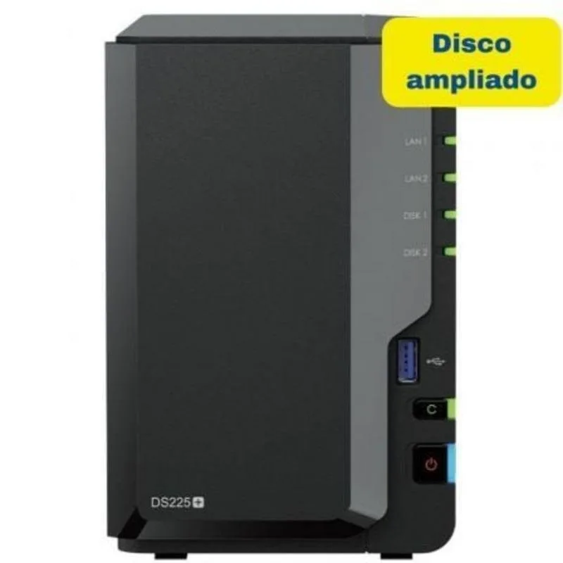 Serveur NAS Synology DS225+ 2 Baies