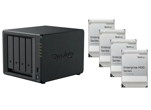 Serveur NAS Synology DS425+ (6Go RAM) + 4x4To