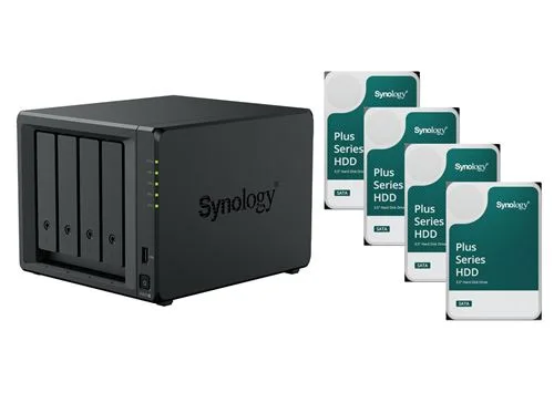 Serveur NAS Synology DS925+ (8Go RAM) + 4x4To