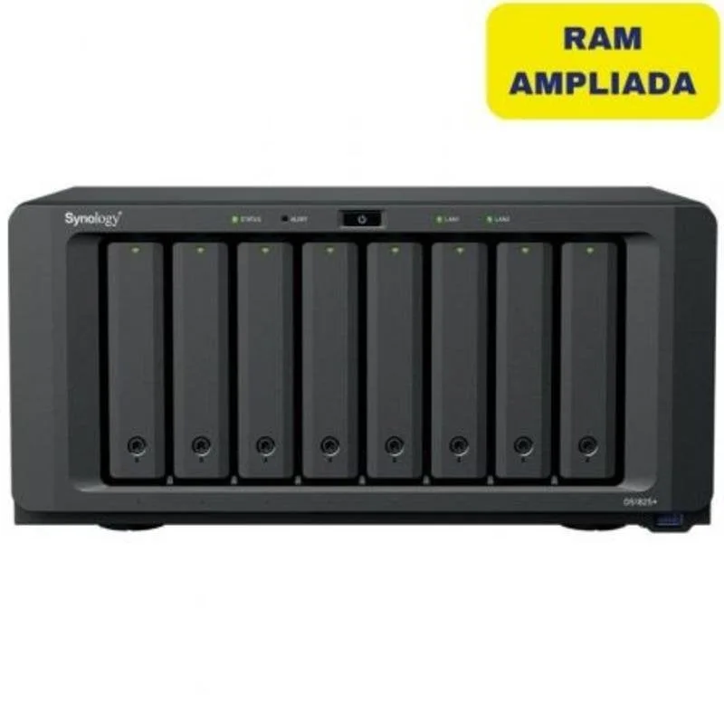 Synology DS1825+ NAS 8 baies - vue 1