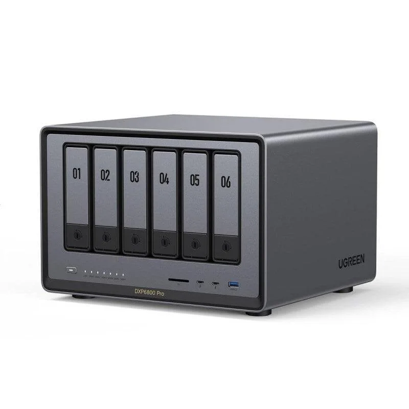 UGREEN NASync DXP6800 Pro NAS 6 Baies - vue 3
