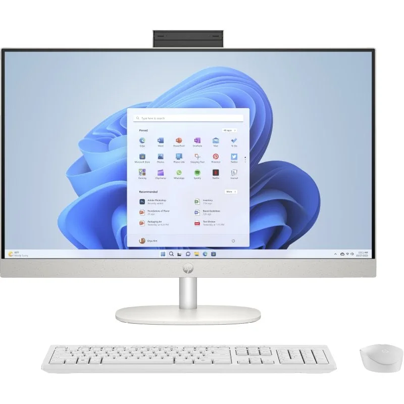 HP 27-cr tout-en-un Ryzen 3 7320U 8Go 512Go