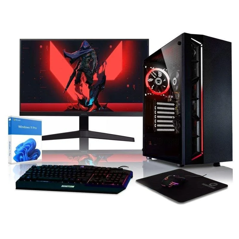 PC de bureau BEASTCOM Q3 Ryzen 5 16GB 1TB