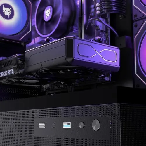 PC de bureau BEASTCOM Q5 Pro Ryzen 5 4500 RTX 3060 - vue 5