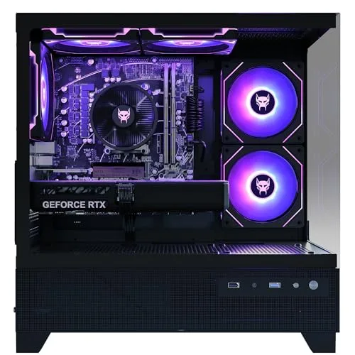PC de bureau BEASTCOM Q5 Ryzen 5 4500 RTX 5060 16GB - vue 2