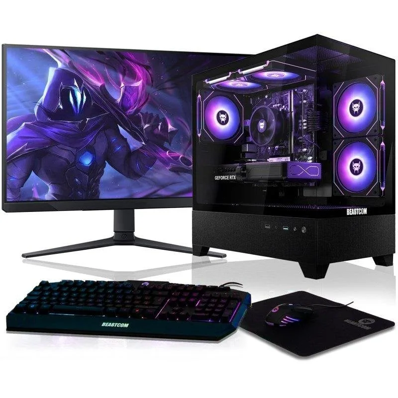 PC de bureau BEASTCOM Q5 Ryzen 7 5700X RTX 5060