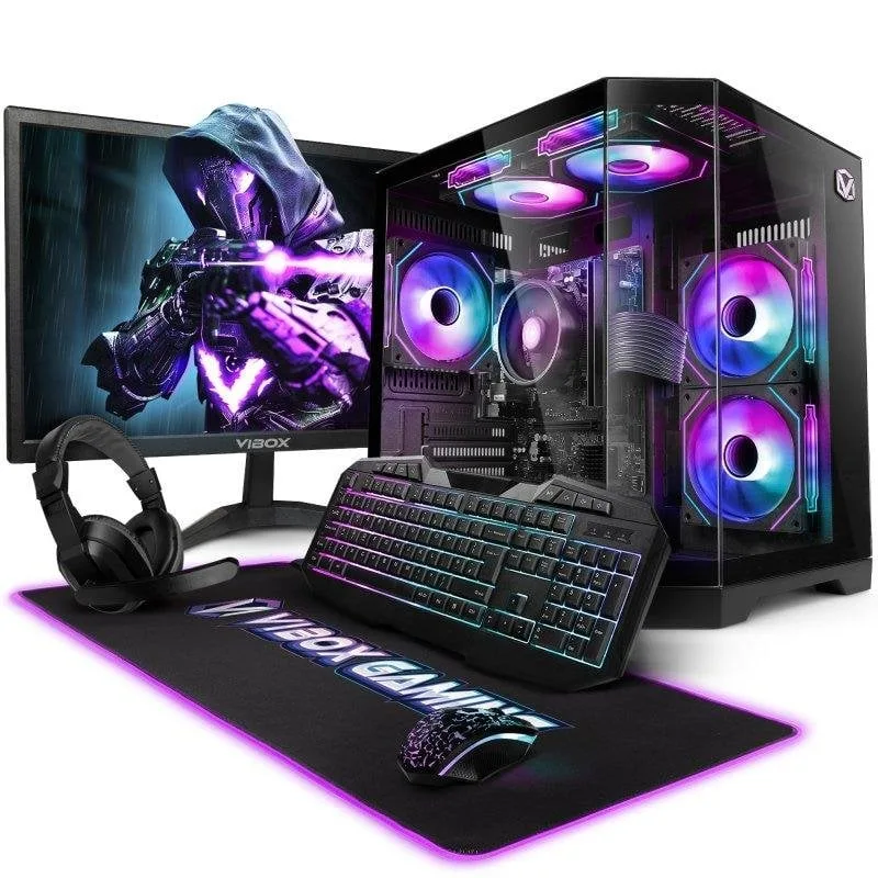 PC Gamer Vibox Vi-206 Ryzen 3 3200G 8Go 480Go SSD Linux