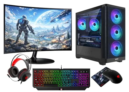 VIST Ventum PC Gaming Ryzen 7 5700X RTX 5060 32 Go