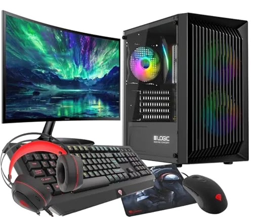 VIST RGB PC Gaming Ryzen 5 3600 RX 7600 16 Go SSD 1 To