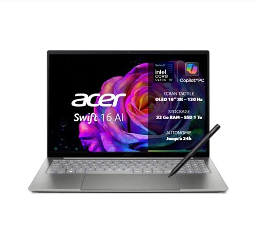 PC portable Acer Swift 16 AI SF16-71T-99D5