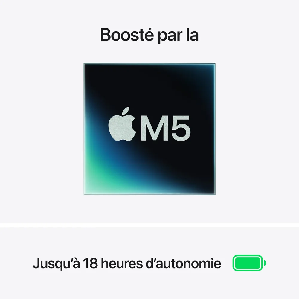 Apple MacBook Air 13" M5 16Go 1To - vue 2