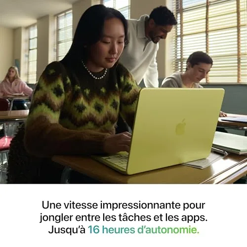 Apple MacBook Neo 13" 512 Go 8 Go A18 Pro Rose poudré - vue 3