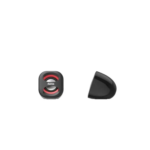 Enceinte pour ordinateur portable Sonic Mobil 183 Noire/rouge - vue 2