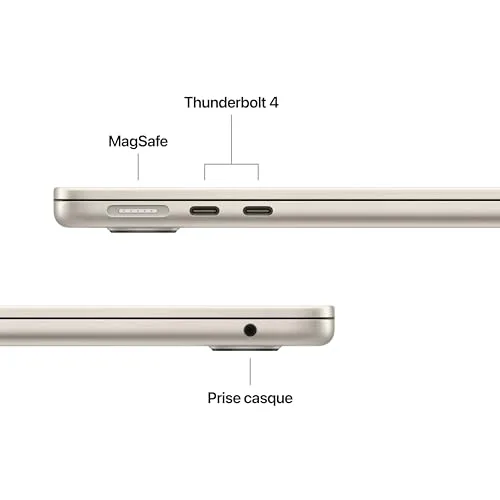 MacBook Air 13" M5 24Go 1To - vue 4