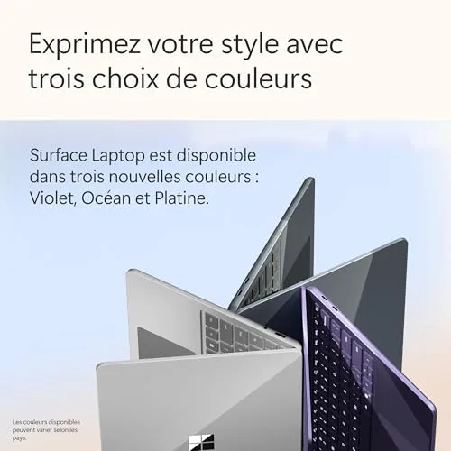 Microsoft Surface Laptop 13,8 Snapdragon X Plus 16 Go 512 Go - vue 5