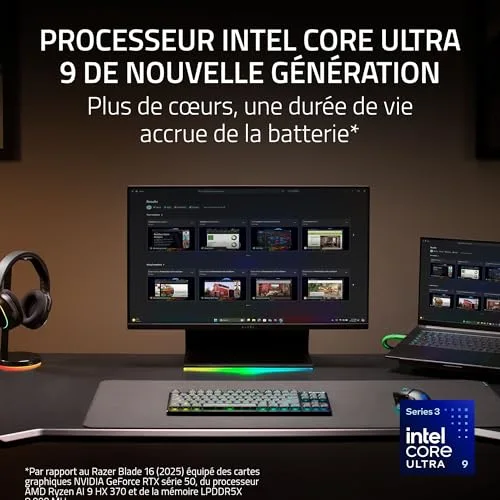 Razer Blade 16 2026 Core Ultra 9 RTX 5080 64GB - vue 4