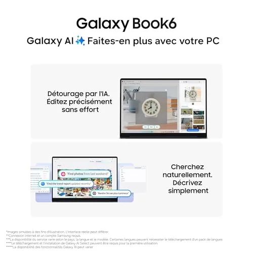 Samsung Galaxy Book6 NP760VJGF-EXP 16" - vue 9