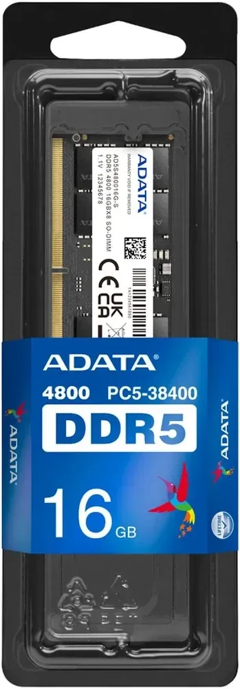 ADATA 16 Go DDR5 SO-DIMM ECC - vue 3