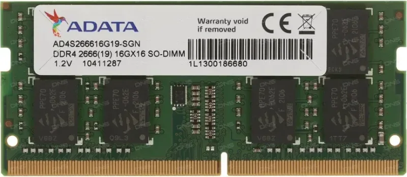 ADATA 4 Go DDR4 2666 MHz - vue 2