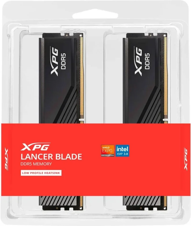 ADATA LANCER BLADE 32 Go Kit 2x16Go DDR5 5600 MHz - vue 3