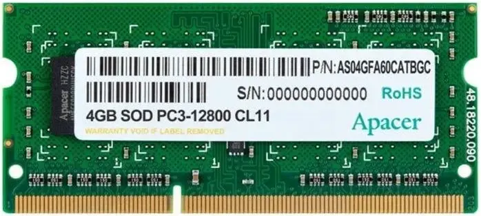 Apacer 4 Go DDR3 1600 MHz