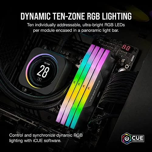 Corsair 32 Go Kit 2x16Go DDR5 6400 MHz - vue 4