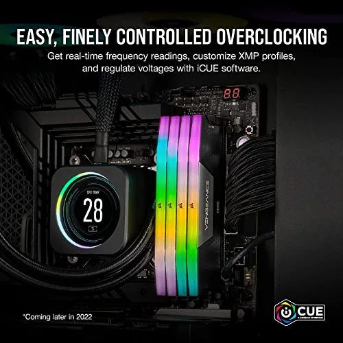 Corsair 32 Go Kit 2x16Go DDR5 6400 MHz - vue 5