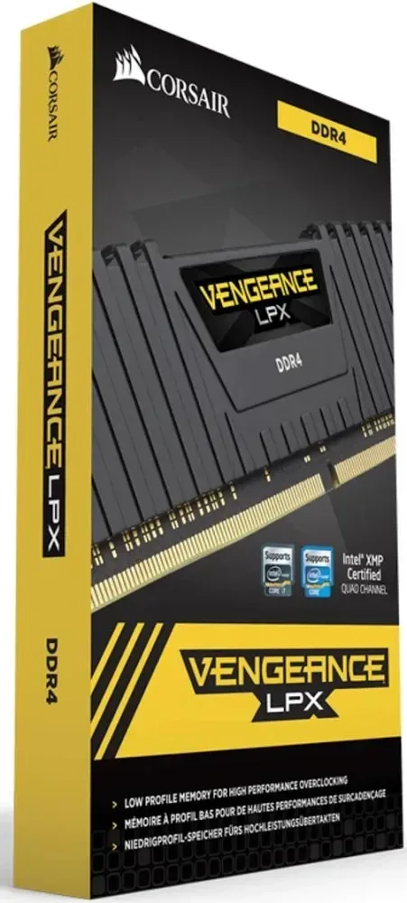 Corsair 64 Go Kit 4x16Go DDR4 2666 MHz - vue 5