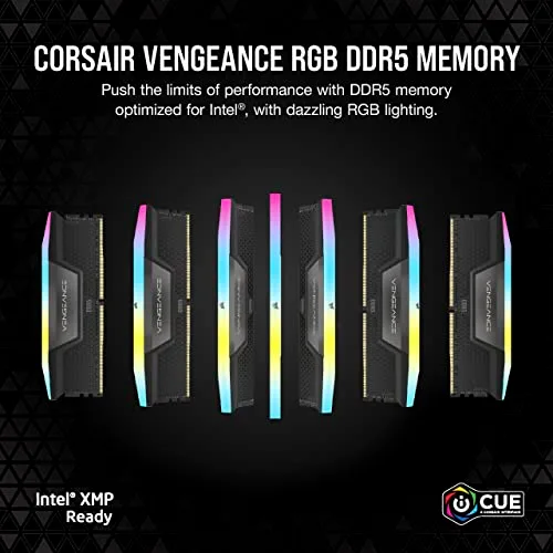 Corsair 64 Go Kit 4x16Go DDR5 6600 MHz - vue 2