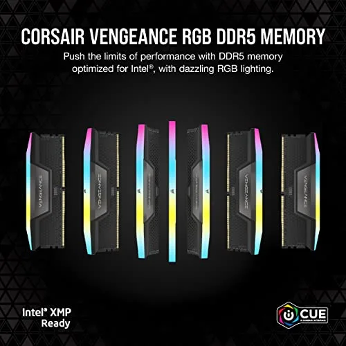 Corsair 96 Go Kit 2x48Go DDR5 5200 MHz - vue 2