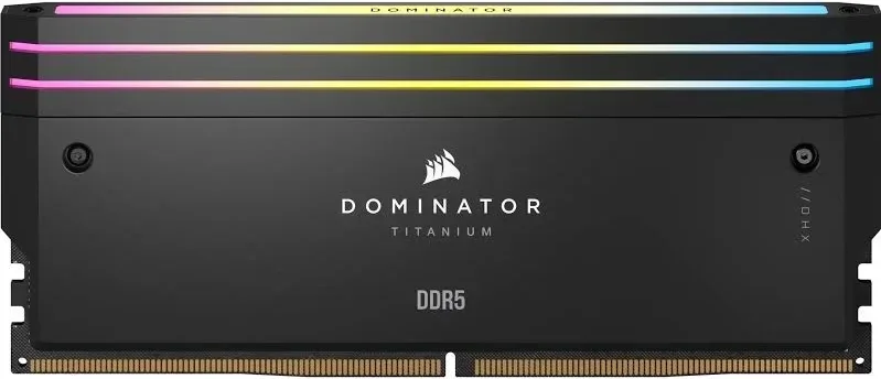 Corsair Dominator Titanium 32 Go Kit 2x16Go DDR5 6000 MHz RGB - vue 4