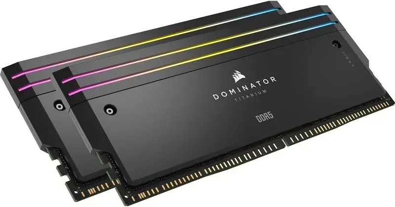 Corsair Dominator Titanium Kit 2x DDR5 RGB - vue 4