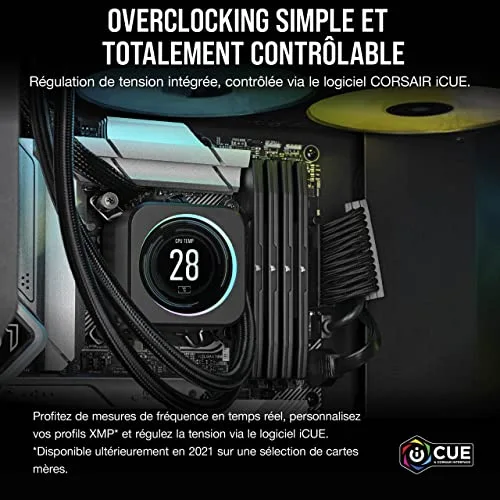 Corsair Vengeance 16 Go DDR5 5200 MHz - vue 4