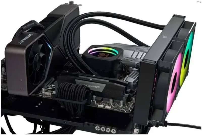 Corsair Vengeance 64 Go Kit 2x32Go DDR5 5200 MHz - vue 3
