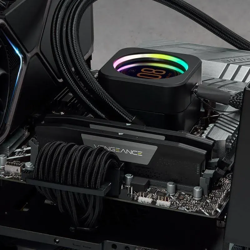 Corsair Vengeance 64 Go Kit 2x32Go DDR5 6200 MHz - vue 5