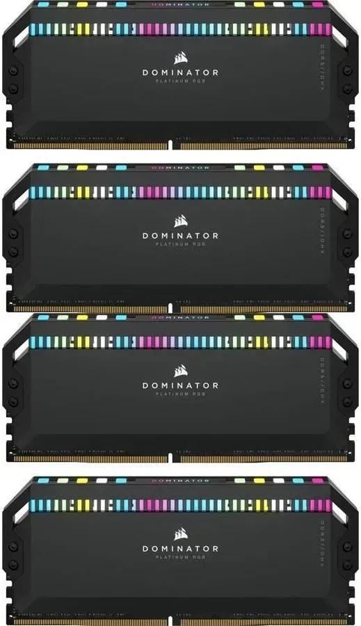 Corsair Vengeance 64 Go Kit 4x16Go DDR5 6200 MHz - vue 3