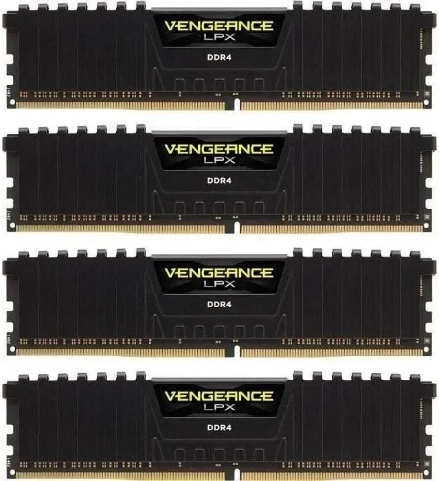 Corsair Vengeance LPX 32 Go Kit 4x8Go DDR4 3200 MHz - vue 3